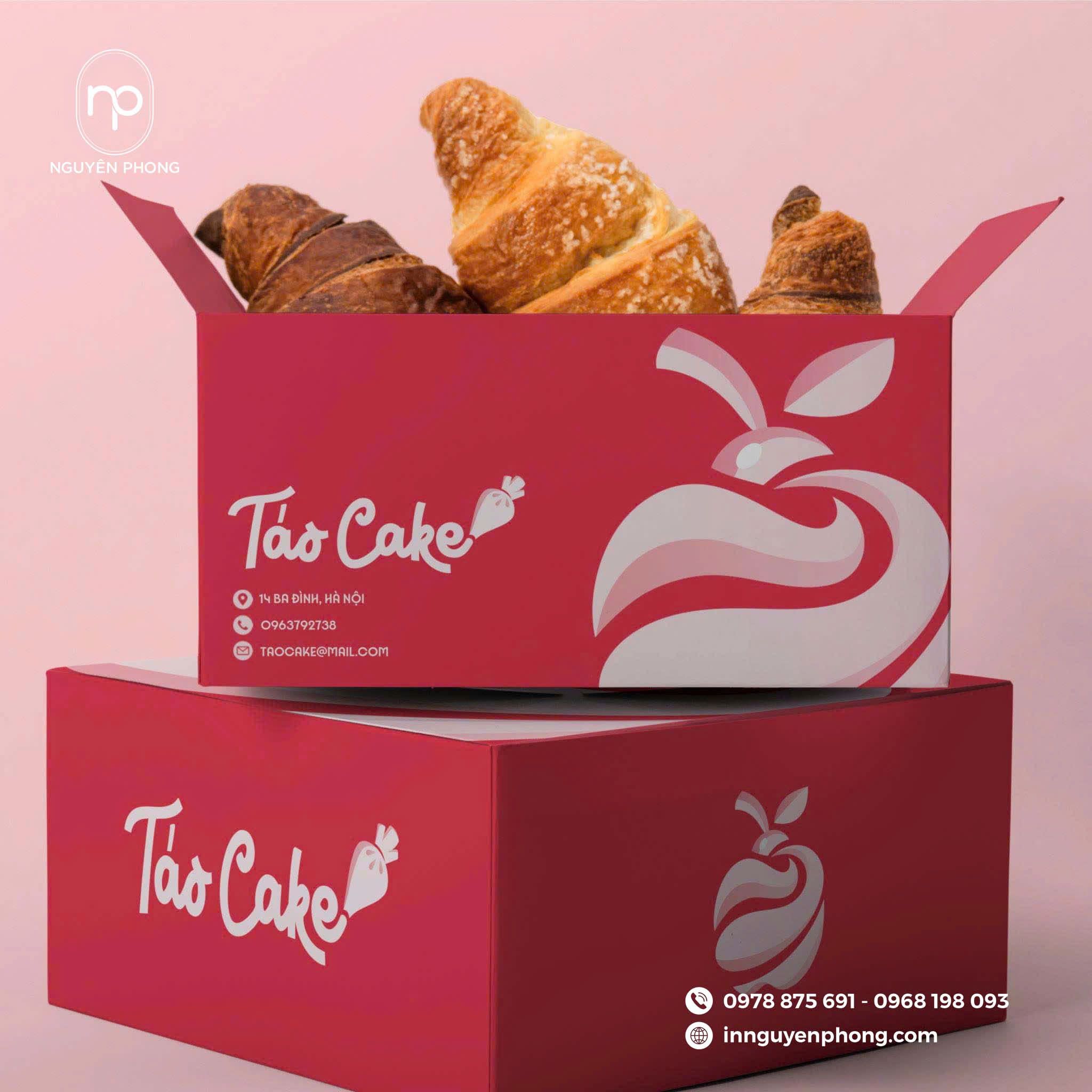 Hộp giấy đựng bánh mì